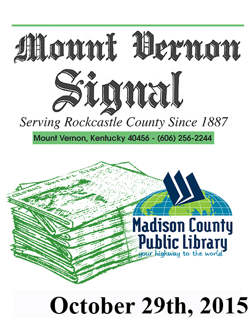 Title details for Mount Vernon Signal 10/29/2015 by Perlina M. Anderkin - Available